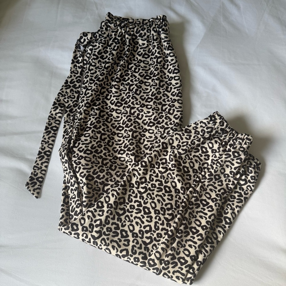Leopard Print Pants